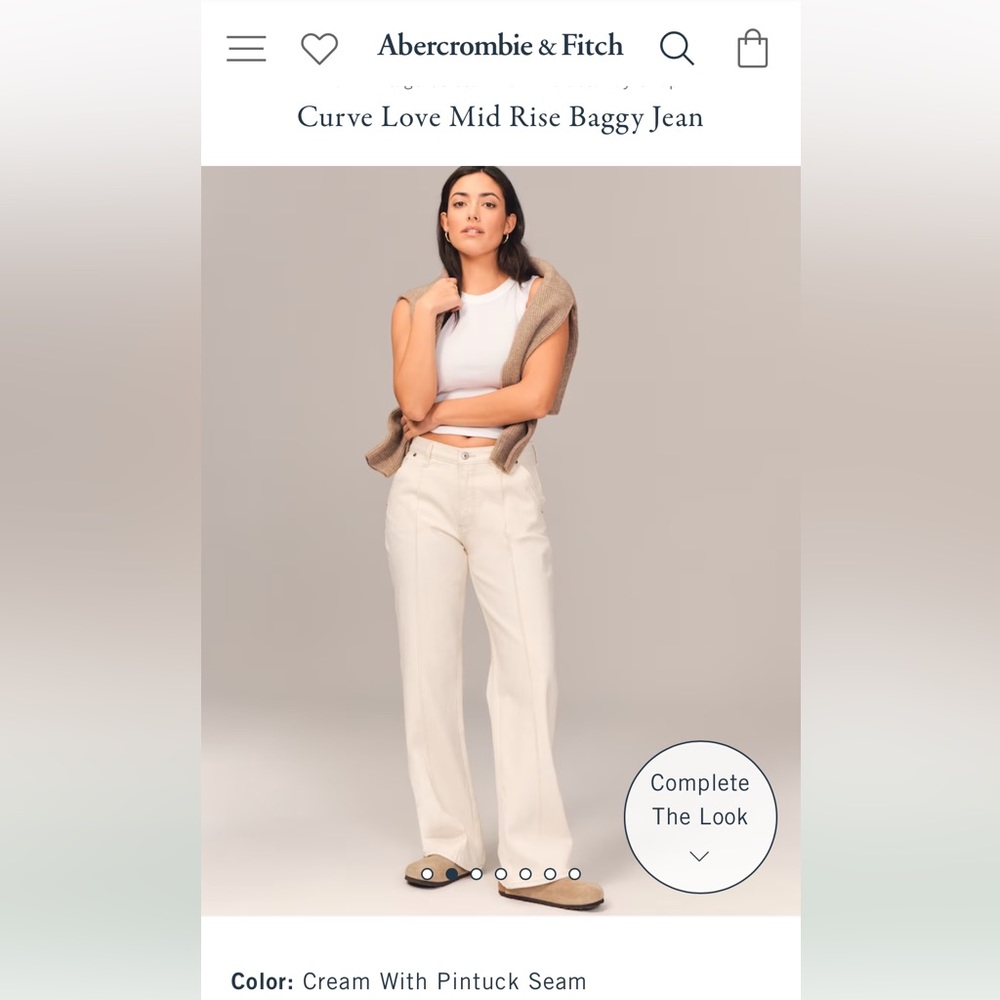 NWT Abercrombie jeans. Size 27 long